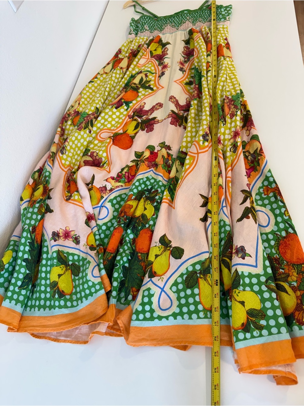 ALÉMAIS Lemonis Printed Linen
Midi Dress Sz 12 - Picture 15 of 16